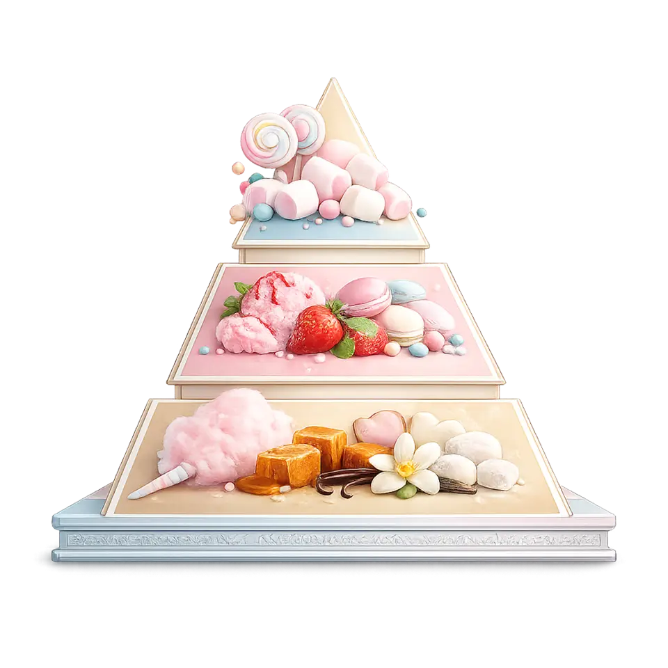 Armaf Odyssey Marshmallow EDP – női parfüm illatpiramis